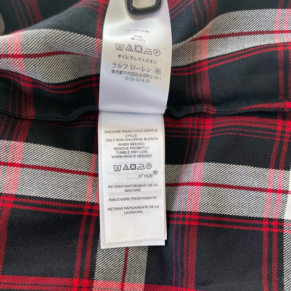 Lauren Ralph Lauren Women’s Jamelko Button Down Shirt Size XL - Picture 7 of 8